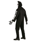 Skeleton  Jumpsuit, Mask 