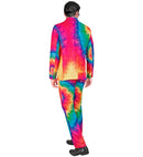 Neon Tie Dye Party Fashion Suit  Jacket, Pants 