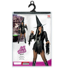 Evil Witch  Dress, Belt, Boot Covers, Hat 