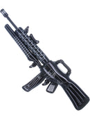 Inflatable Machine Gun Adult Black 112cm Costume Accessory 2