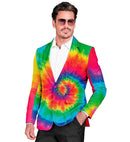Neon Tie Dye Party Fashion Jacket  Jacket 