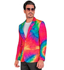Neon Tie Dye Party Fashion Jacket  Jacket 