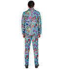 The 80S Party Fashion Suit  Jacket, Pants 