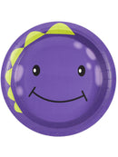 Monster Tableware Party Plates Purple x8 1