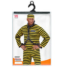 Convict Yellow/Black  Coat, Pants, Hat 