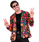 Neon Hippie Party Fashion Jacket  Jacket 