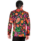 Neon Hippie Party Fashion Jacket  Jacket 