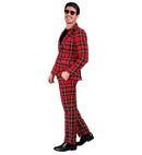 Tartan Party Fashion Suit  Jacket, Pants 