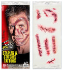 Sets Of 10 Stapled & Stitched Tattoos