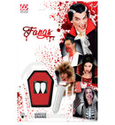 Professional Vampire Fangs Kit  2 Fangs In Coffin Tray, Thermoplastic Adhesive Grains 1,4 G 