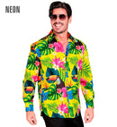 Neon Tropicana Party Fashion Shirt  Shirt 
