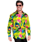 Neon Tropicana Party Fashion Shirt  Shirt 