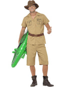 Safari Man Costume Adult Steve Irwin Outfit 2
