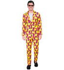 Neon Pineapple Party Fashion Suit  Jacket, Pants 