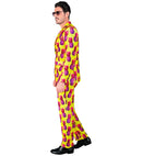 Neon Pineapple Party Fashion Suit  Jacket, Pants 