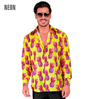 Neon Pineapple Party Fashion Shirt  Shirt 