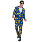 Neon Banana Party Fashion Suit  Jacket, Pants 