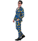 Neon Banana Party Fashion Suit  Jacket, Pants 