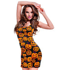Pumpkin Party Fashion Dress  Dress 