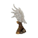Snowy Rest Beautiful Owl Figure 38cm 3