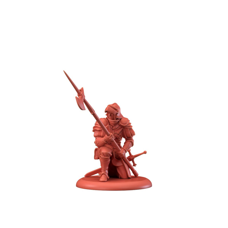 CMON A Song of Ice and Fire Tabletop Miniatures Game Lannister Halberdiers Unit Box - Enhance Your Forces! Strategy Game for Adults, Ages 14+, 2+ Players, 45-60 Minute Playtime, Made