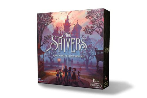 The Shivers Board Game | Pop-Up Mystery Adventure for 2-5 Players | Base Game | Unique Fantasy Family Game | Tabletop Game | Role Playing Adventure