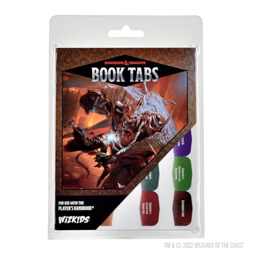 D&D Book Tabs - Player's Handbook, Dungeon Master's Guide and Monster Manual