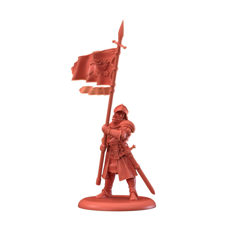 CMON A Song of Ice and Fire Tabletop Miniatures Game Lannister Halberdiers Unit Box - Enhance Your Forces! Strategy Game for Adults, Ages 14+, 2+ Players, 45-60 Minute Playtime, Made