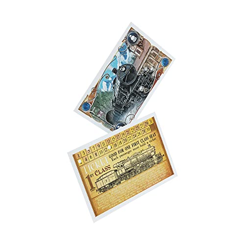 Gamegenic Ticket to Ride Europe Official Art Sleeves | All-in-One Pack of 168 Card Sleeves | Card Game Holder | Designed for Use with The Ticket to Ride Europe Board Game | Made by Gamegenic