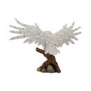 Snowy Rest Beautiful Owl Figure 38cm 4