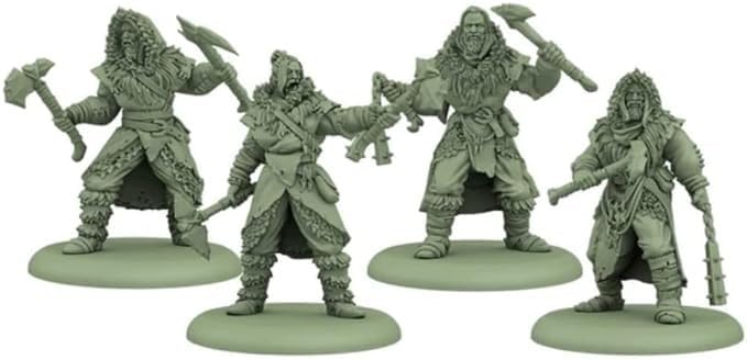 CMON A Song of Ice and Fire Tabletop Miniatures Free Folk Raiders Unit Box - Unleash The Wild Fury! Strategy Game for Adults, Ages 14+, 2+ Players, 45-60 Minute Playtime, Made by CMON