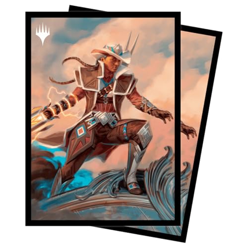 Ultra PRO - Magic: The Gathering Outlaws of Thunder Junction 100ct ChromaFuion Standard Size Card Sleeves, Protect & Store Your Gaming Cards, MTG Cards, Matte Finish Card Sleeves