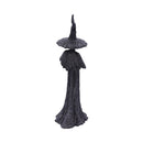 Talyse Black Glittered Forest Witch Ornament Wiccan Decoration Small 30cm 3