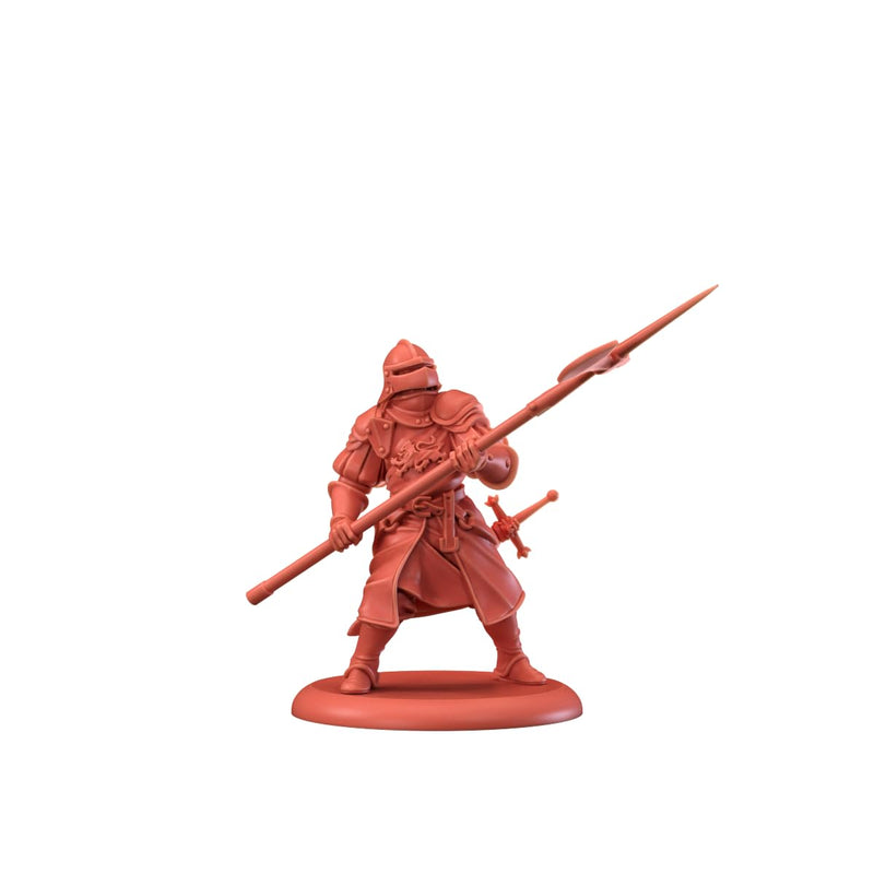 CMON A Song of Ice and Fire Tabletop Miniatures Game Lannister Halberdiers Unit Box - Enhance Your Forces! Strategy Game for Adults, Ages 14+, 2+ Players, 45-60 Minute Playtime, Made