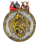 Dragon Shield With Handles 48 Cm  