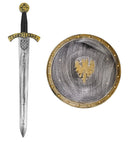 Medieval Knight Shield & Sword Shield 37 Cm, Sword 61 Cm