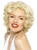 Marilyn Monroe Curled Short Blonde Adult Wig Costume Accessory 1
