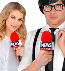 Breaking News Microphone 25 Cm   