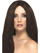 Star Style Wig Long Brown Straight Adult 44cm Fantasy Costume Hair 1