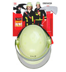 Firefighter Set  Helmet, Axe, Fire Extinguisher   