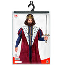 King  Jacket, Sleeveless Coat, Necklace, Crown 