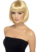Partyrama Wig 12 Inch Adult Dark Blonde Short Bob with Fringe 1