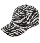 Animalier Zebra Sequin Cap