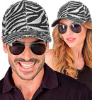 Animalier Zebra Sequin Cap