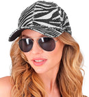 Animalier Zebra Sequin Cap