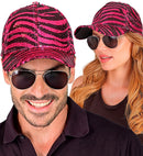 Pink Animalier Sequin Cap