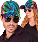 Rainbow Animalier Tiger Sequin Cap