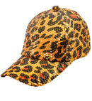 Animalier Leopard Sequin Cap