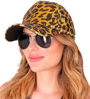 Animalier Leopard Sequin Cap