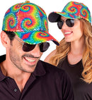 Tie Dye Sequin Cap